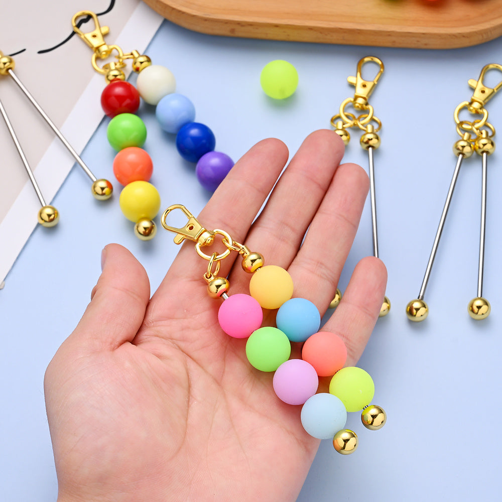 Beaded Keychain Straps with Lobster Clasps