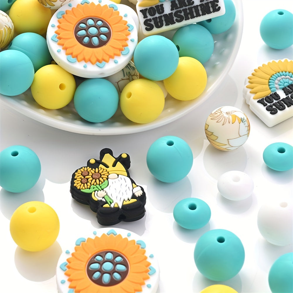 Daisy Series Silicone Beads Set