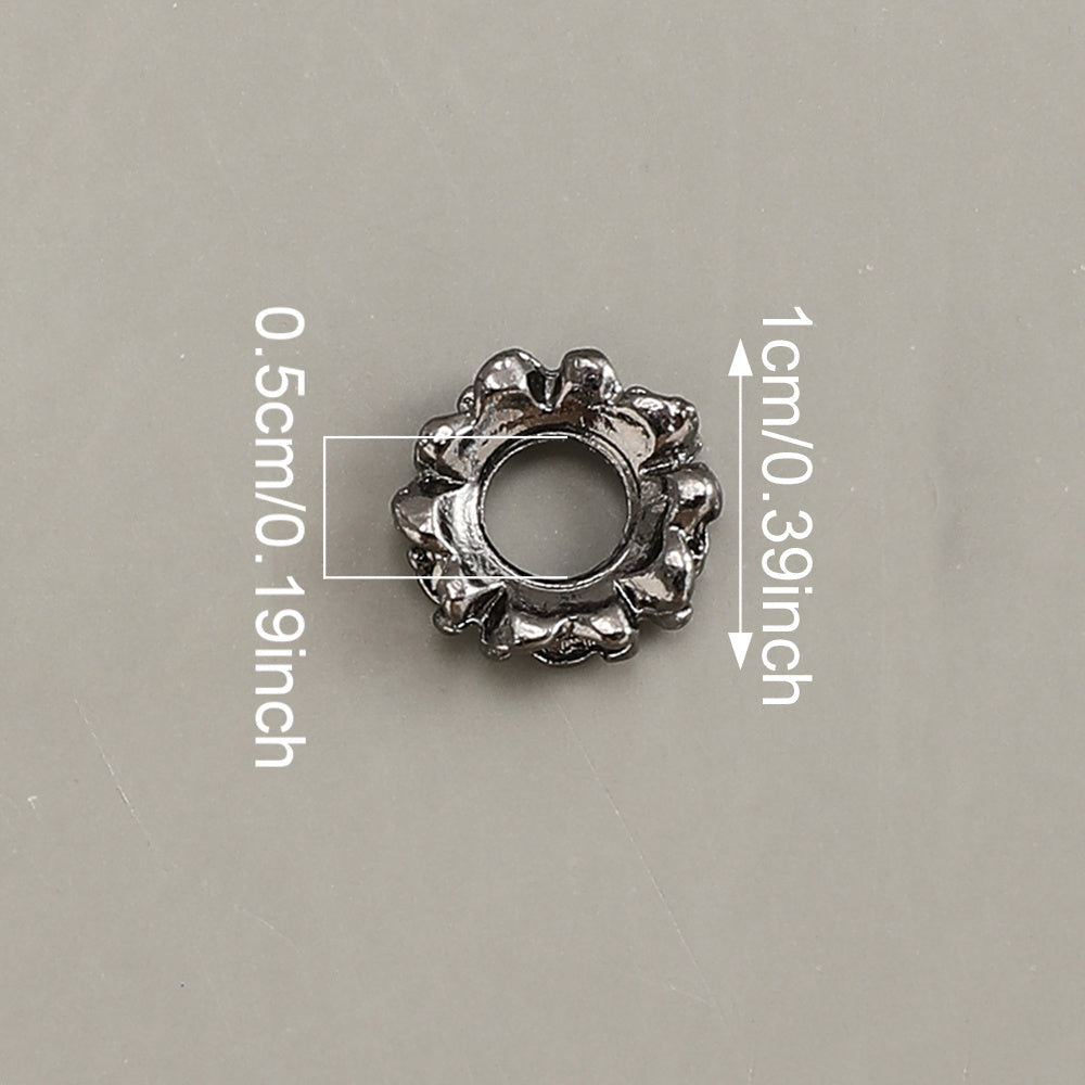 Garland Shape Alloy Beads