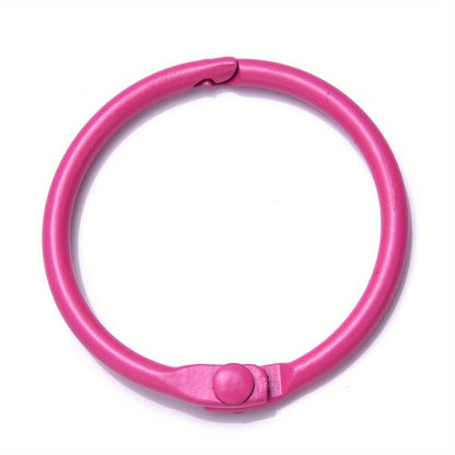 Colorful Alloy O-Ring Spring Clasps