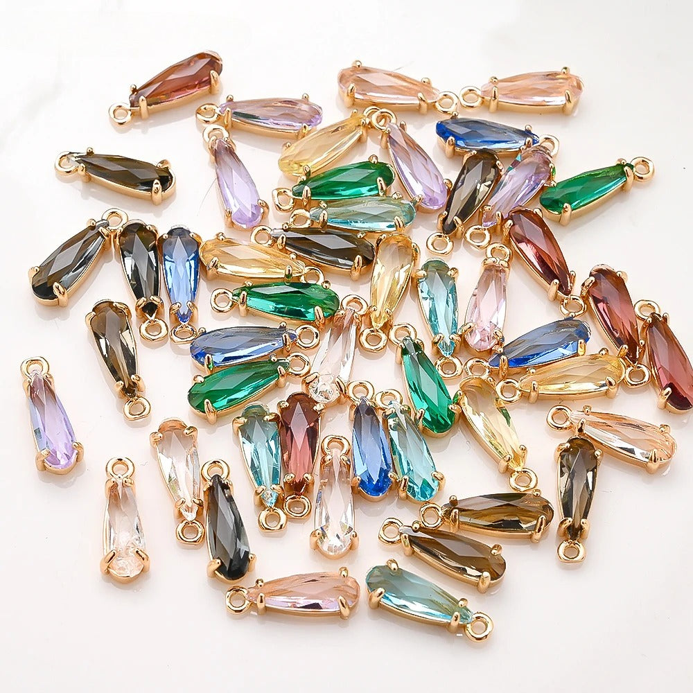 Glass Droplet Pendants