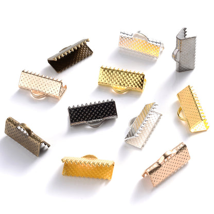 PU Leather Cord End Cap Fasteners