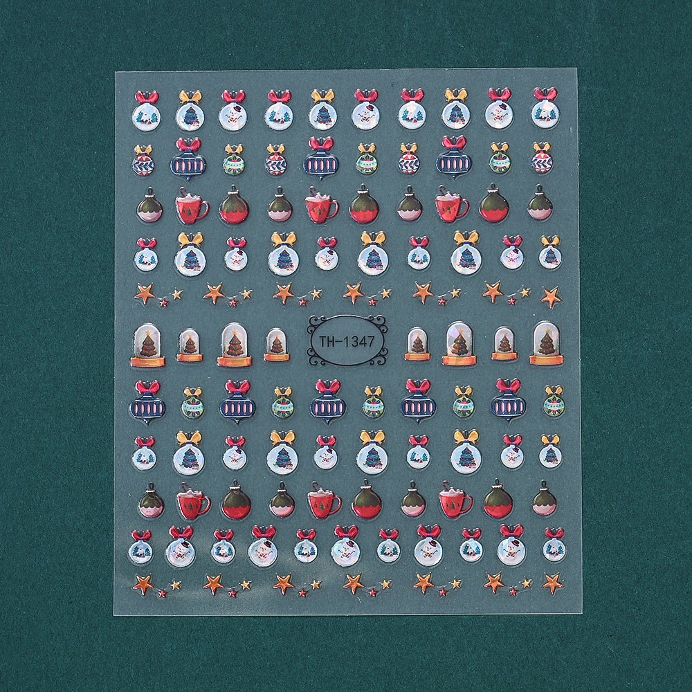 Christmas Nail Art Stickers