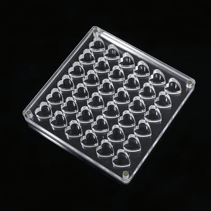 Transparent Multi-Compartment Plastic Display Box