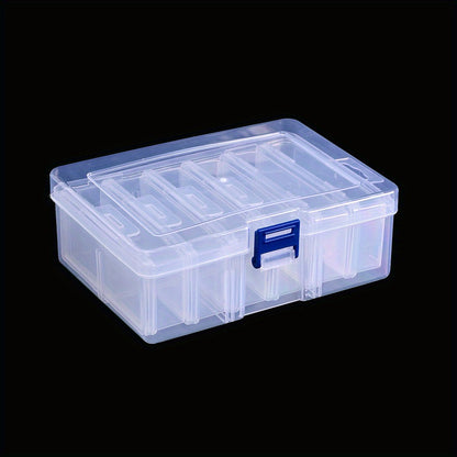 Clear Plastic Storage Box Set