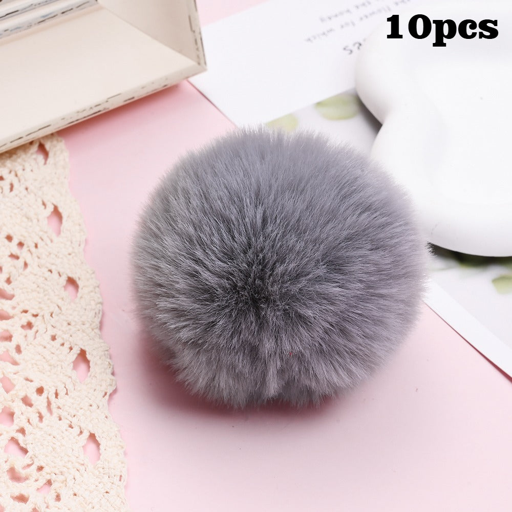 Soft Plush Pom Pom Pendants