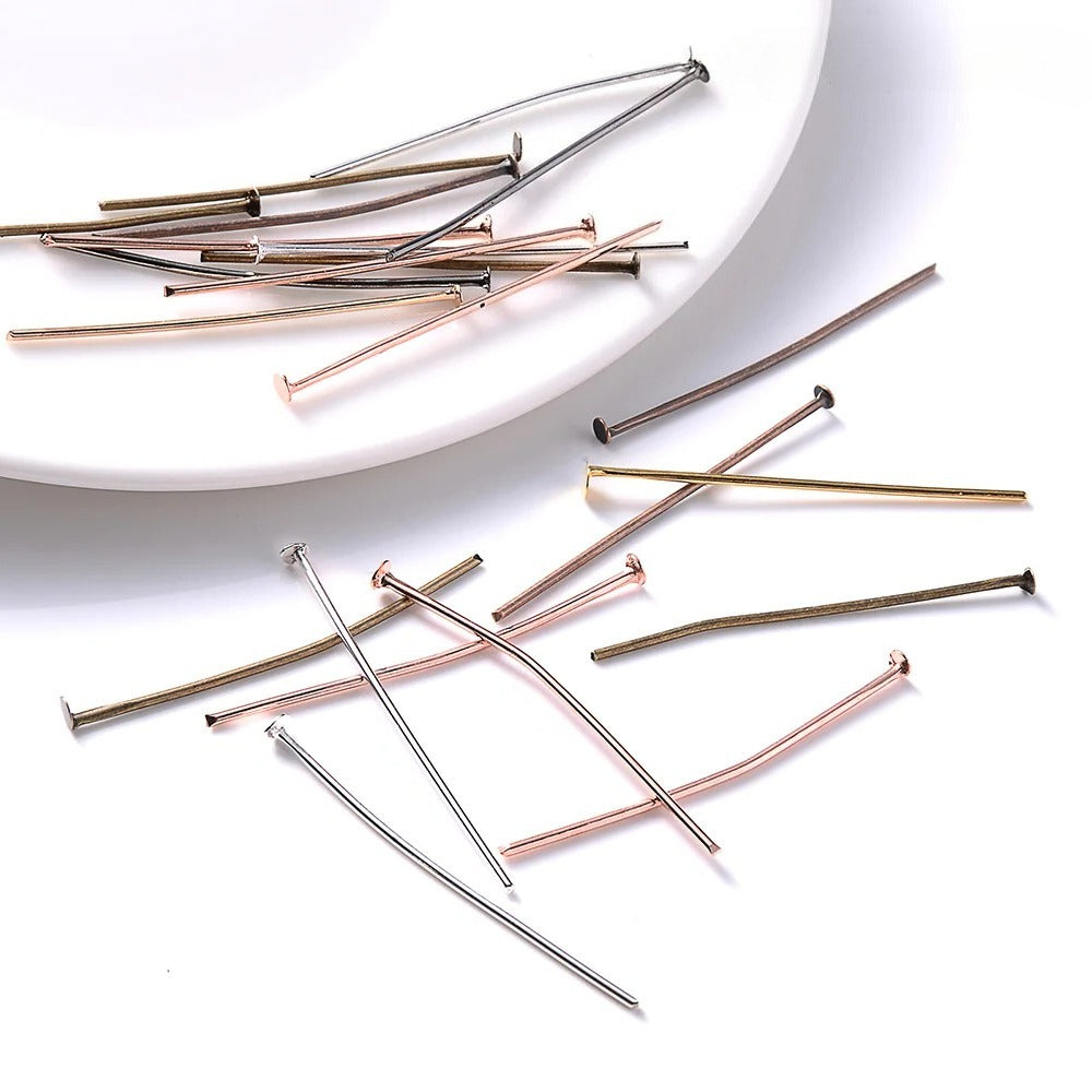Metal Flat Head Pins