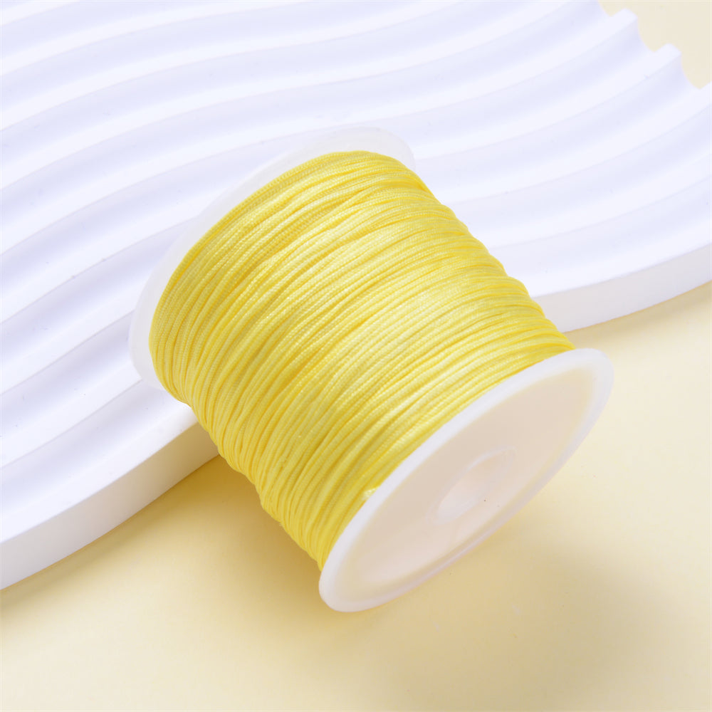 20m 0.8mm Colorful Nylon Chinese Knot Cord