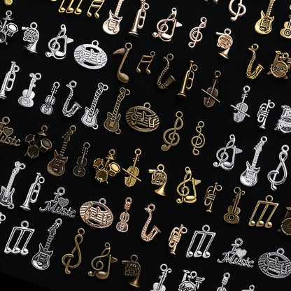 Musical Instrument Alloy Pendants