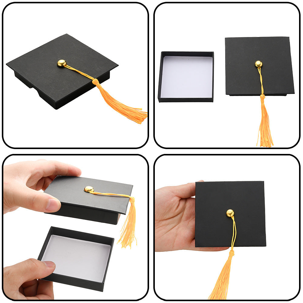 Black Graduation Cap Gift Boxes