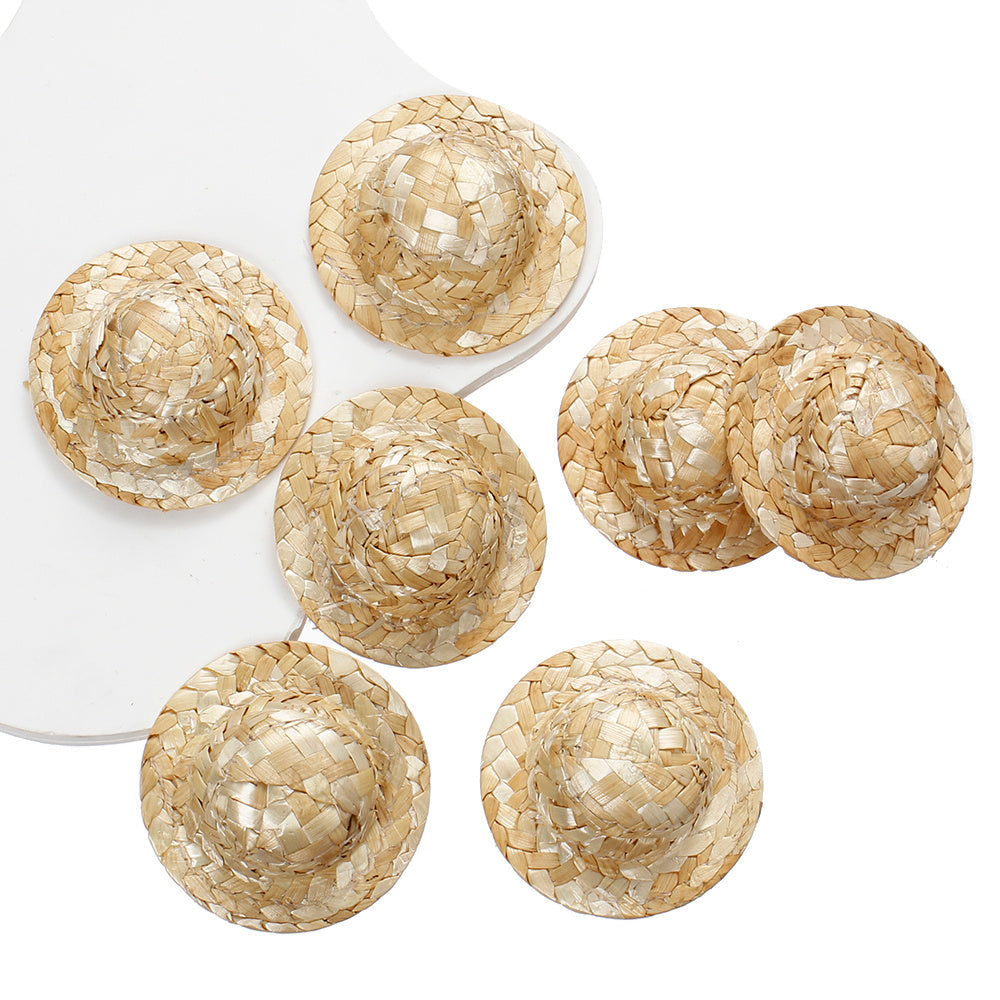 Mini Woven Straw Hats