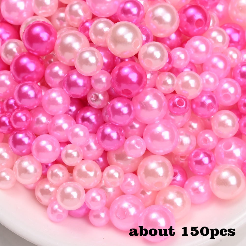 Colorful ABS Imitation Pearl Beads