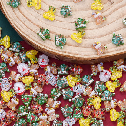 Christmas Resin Flatback Embellishments
