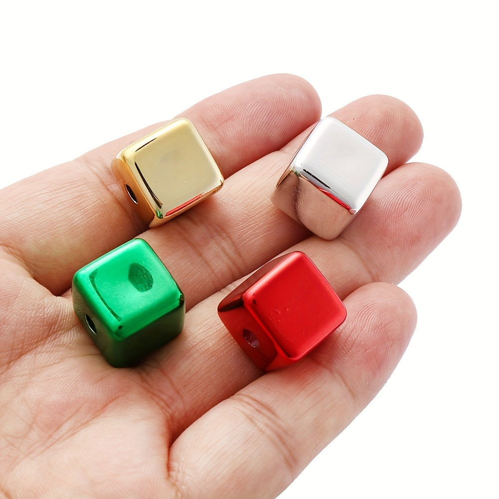 Square Acrylic Beads