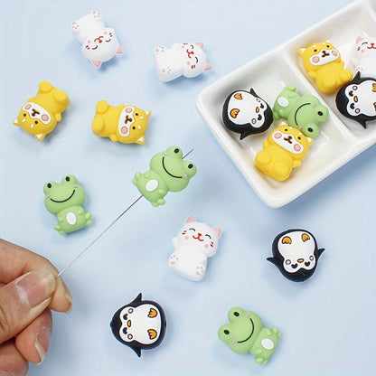 3D Animal Silicone Beads