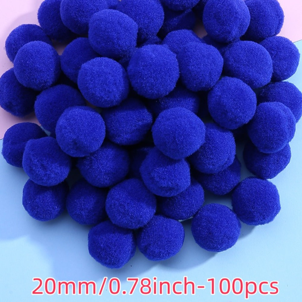 Rainbow Pom Pom Balls