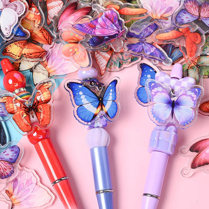Colorful Butterfly Acrylic Flatback Embellishments
