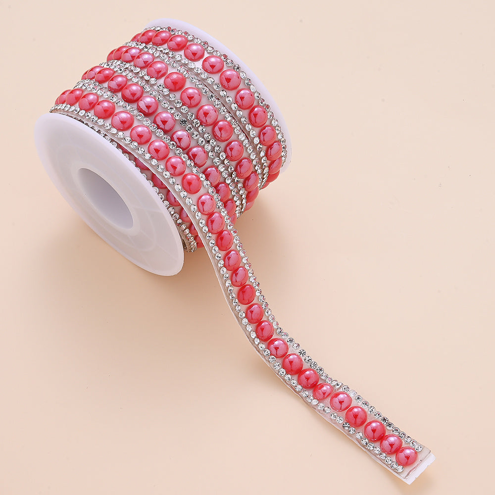 Ceramic Self-Adhesive Rhinestone Sticker Roll