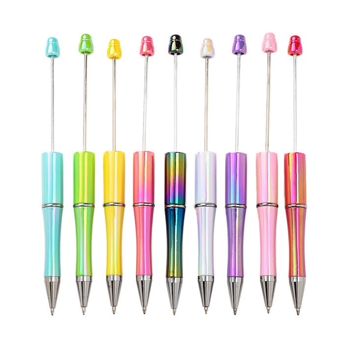10-Piece 15 cm Beaded Ballpoint Pens