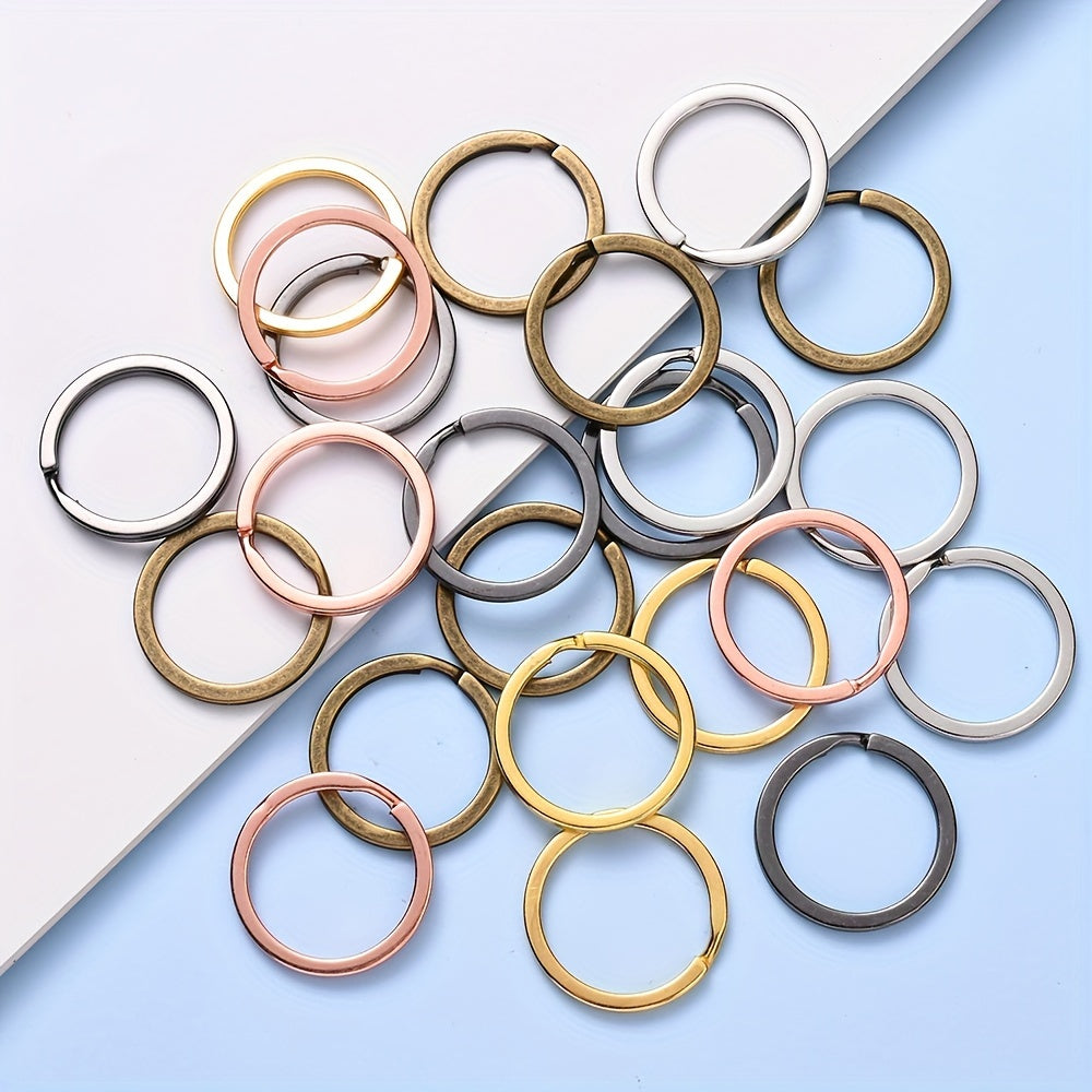 Flat Round Ring Keychain Buckles