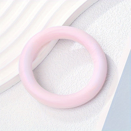 Round Silicone Pendant Rings