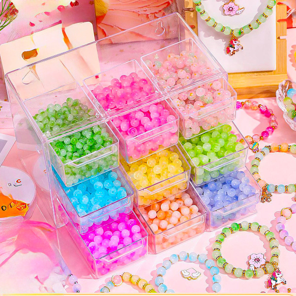 6/9/12-Grid Clear Acrylic Jewelry & Craft Storage Organizer
