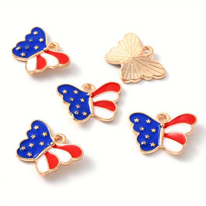 Independence Day Alloy Pendant Charms