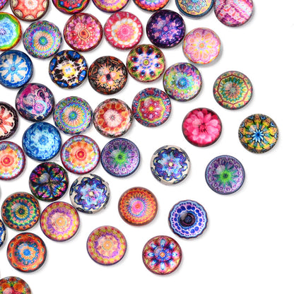 Abstract Art Glass Cabochons