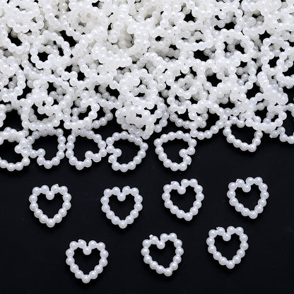Love Acrylic Pearl Beads