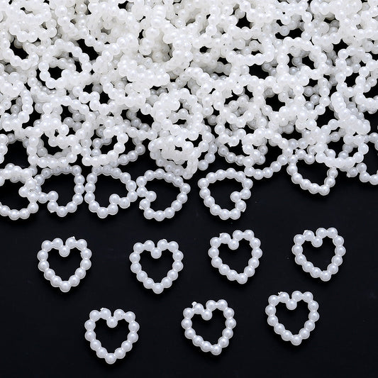 Love Acrylic Pearl Beads