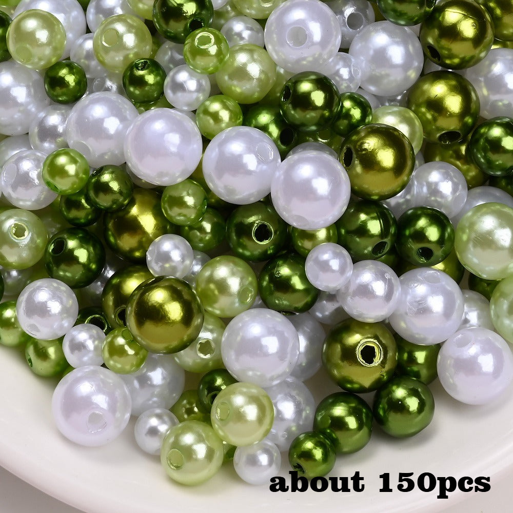 Colorful ABS Imitation Pearl Beads