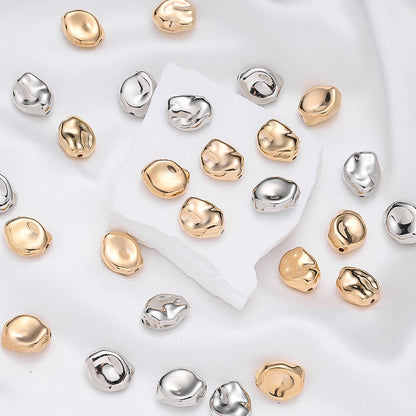 Modern Irregular Faceted Beads