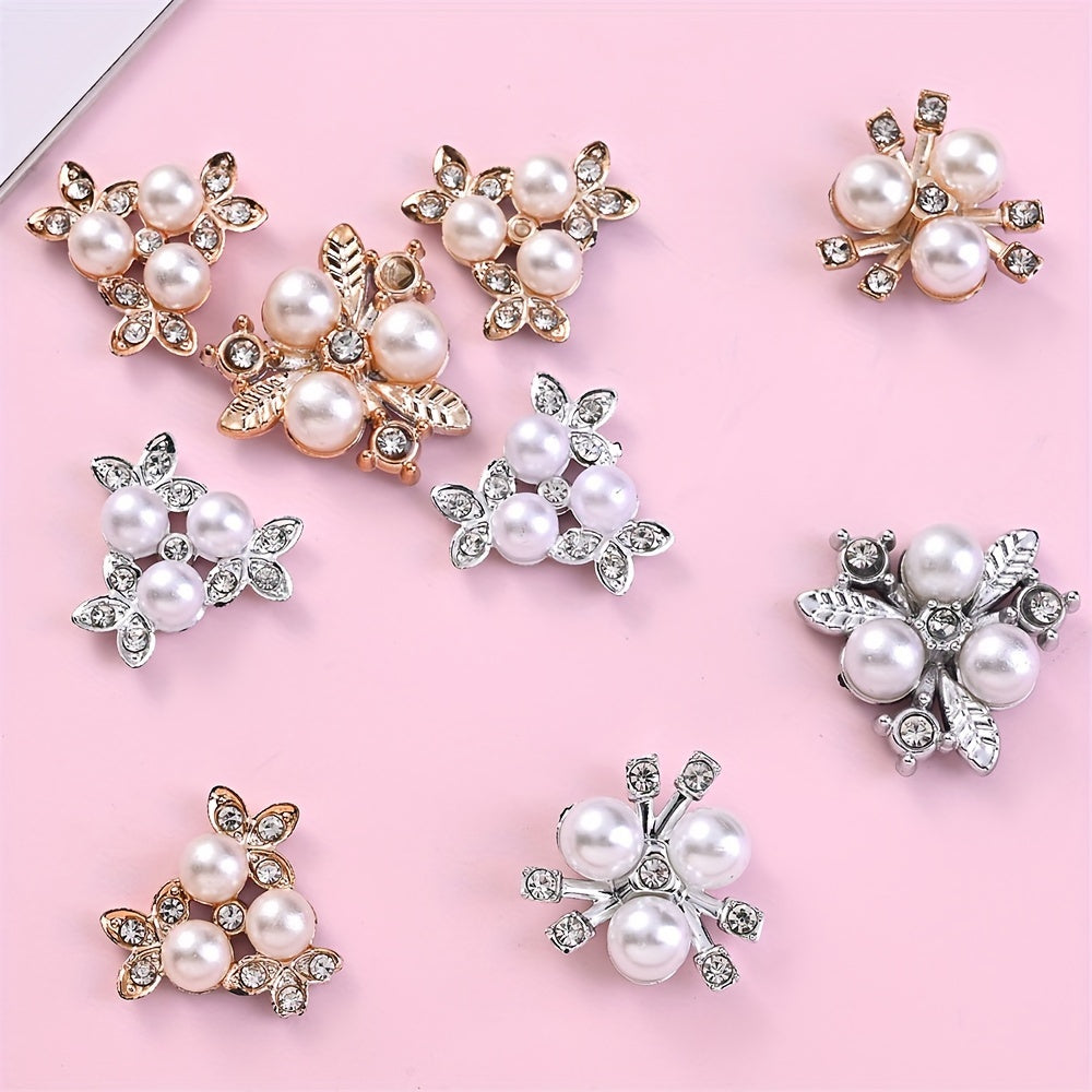 Pearl Flower Acrylic Bead Accessories