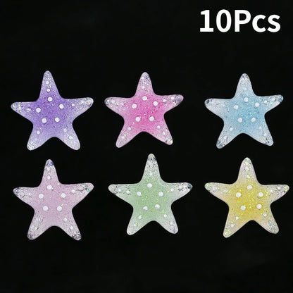 Five-Star Resin Patch Beads