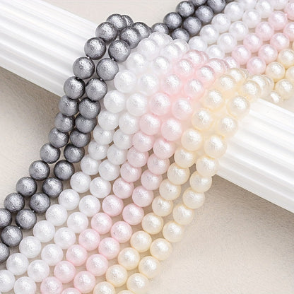 Crumpled Skin Sponge Glass Beads