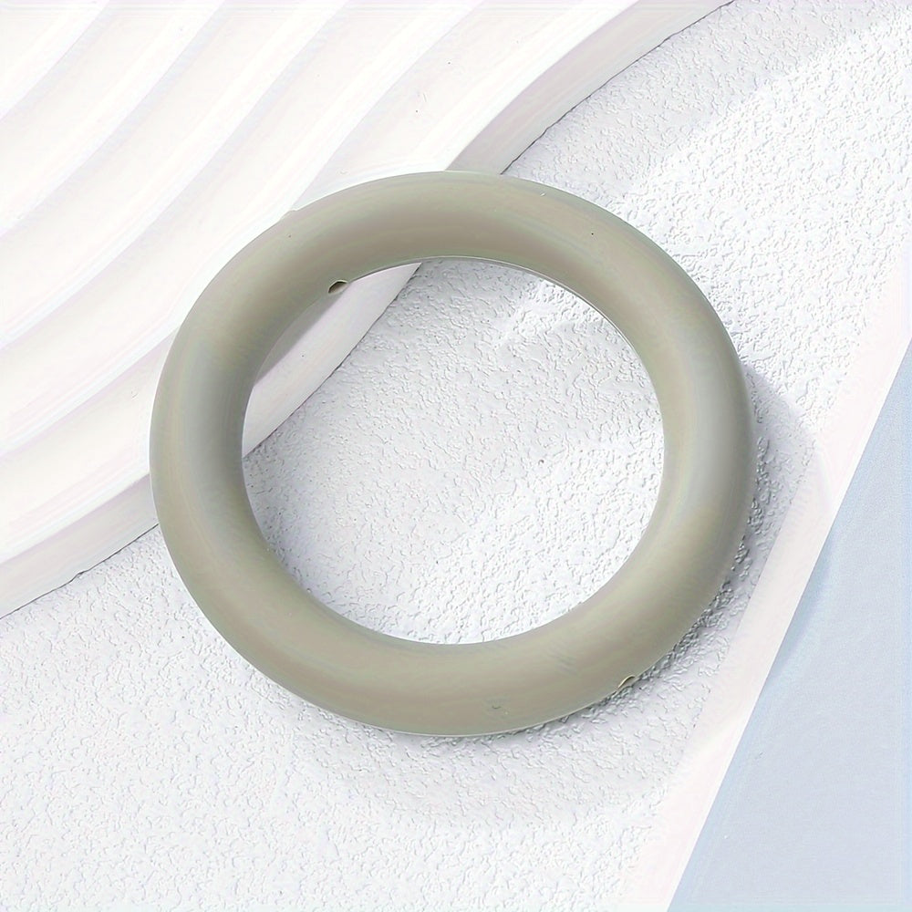 Round Silicone Pendant Rings