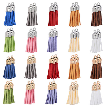 3.6 cm Mini Multicolor Cotton Fringe