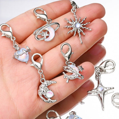 Moon Star Heart Alloy Charms