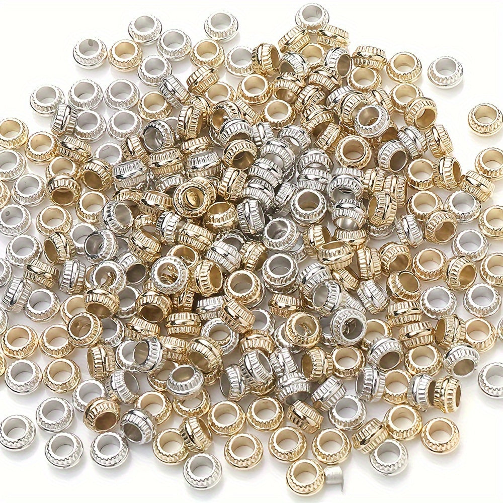 Large Hole Gear Plastic Beads