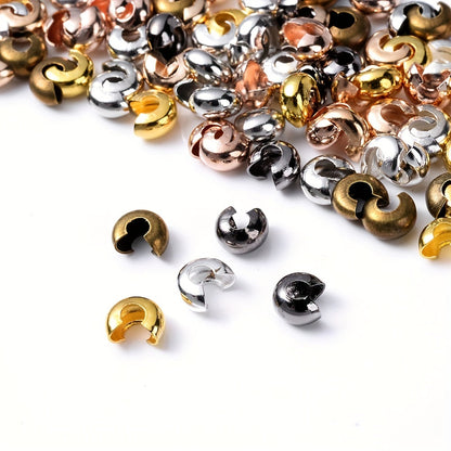 Color Round Overlay Press Joint Beads