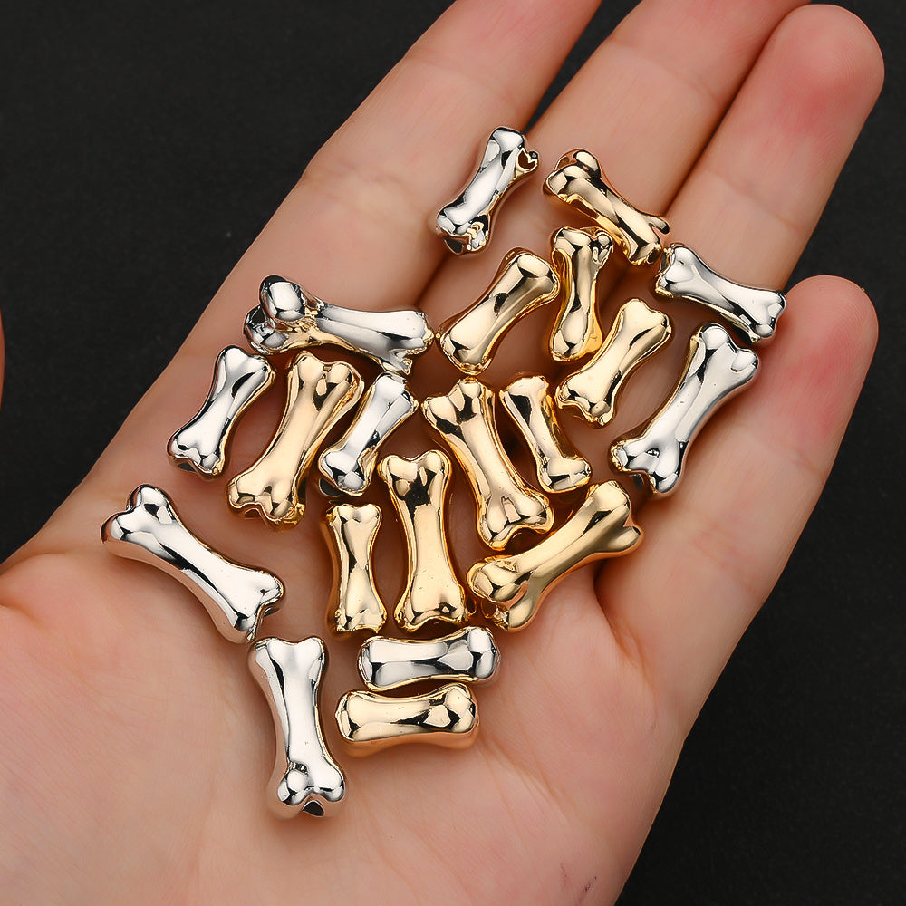 CCB Bone Shape Spacer Beads