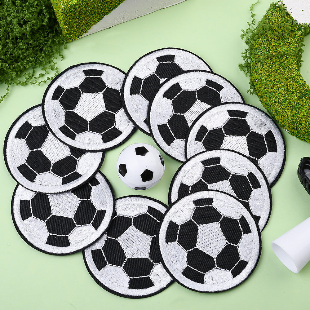 12PCS Football Embroidery Patch Set