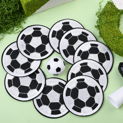 12PCS Football Embroidery Patch Set