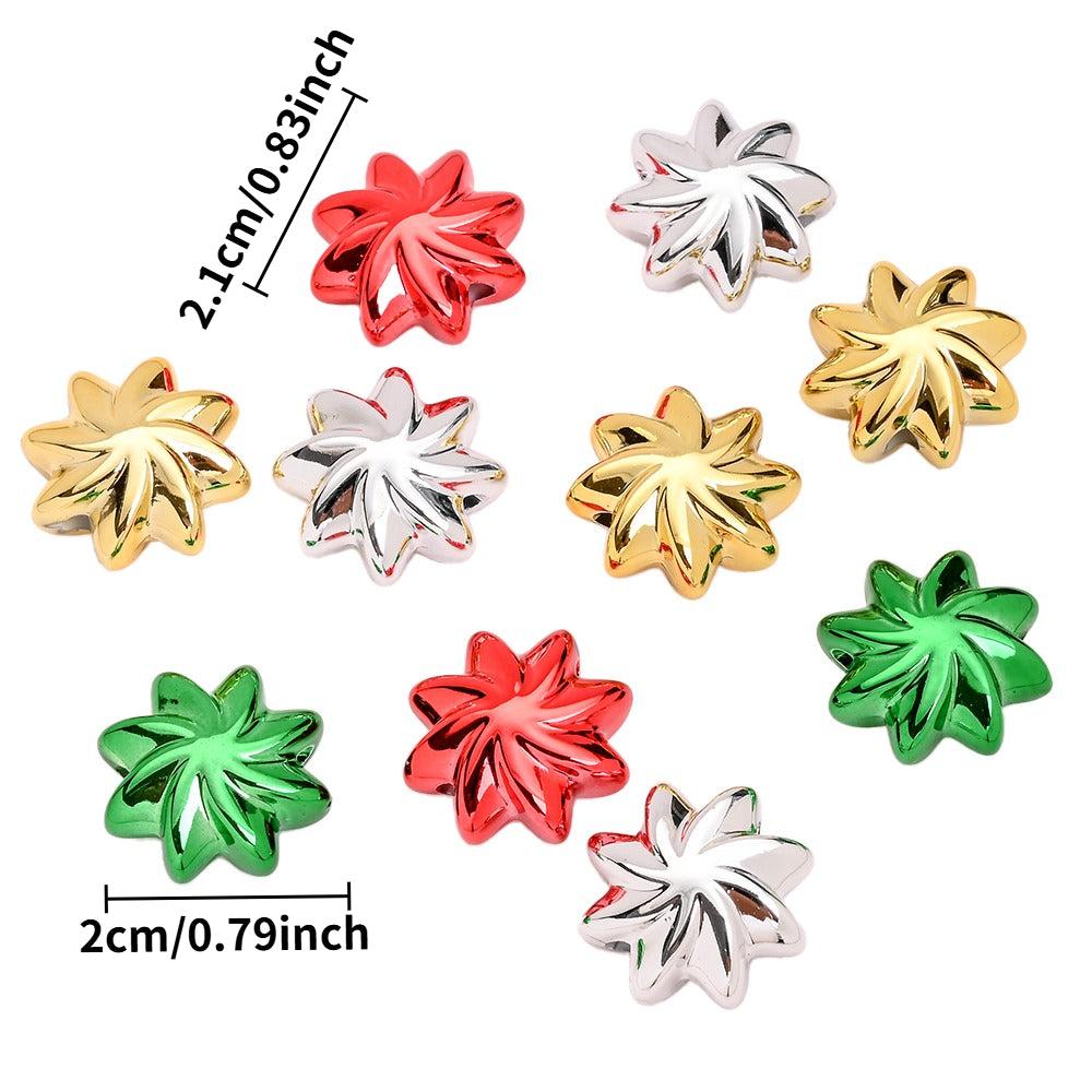 Cyclone Shape Acrylic Beads
