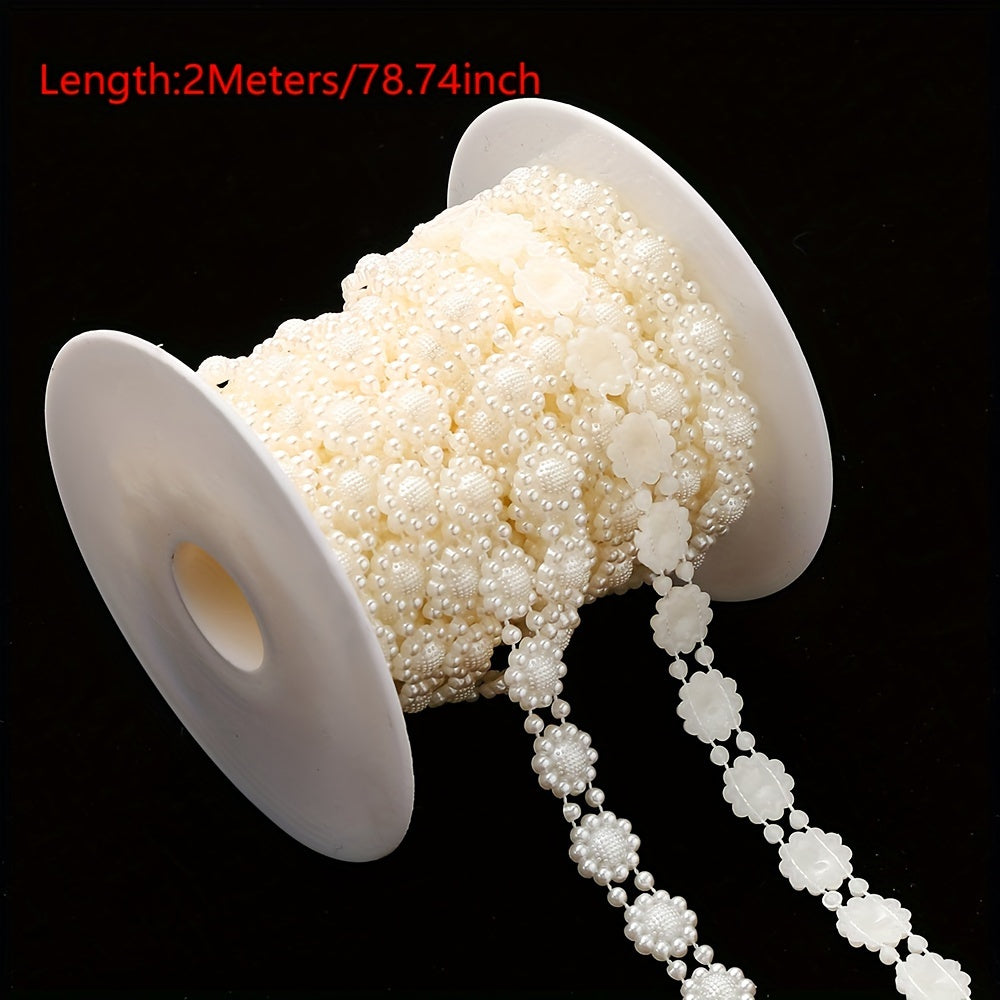 Pearlescent Acrylic Bead Chain