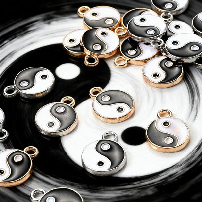 Yin Yang Alloy Pendants