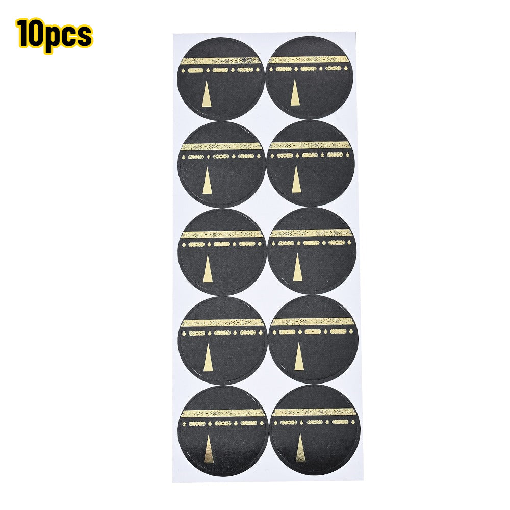 Eid Mubarak Golden Foil Stickers