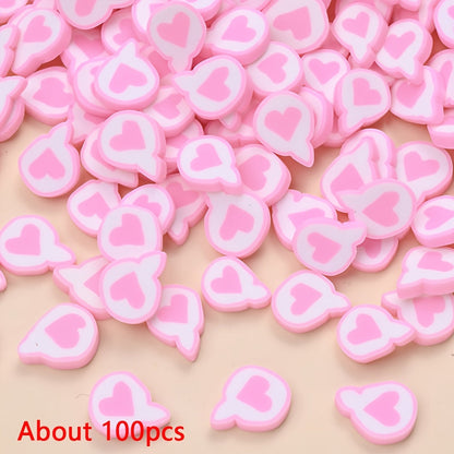 Love Polymer Clay Beads