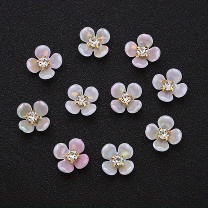 Gradient Flower Acrylic Beads