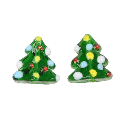Christmas Glass Beads